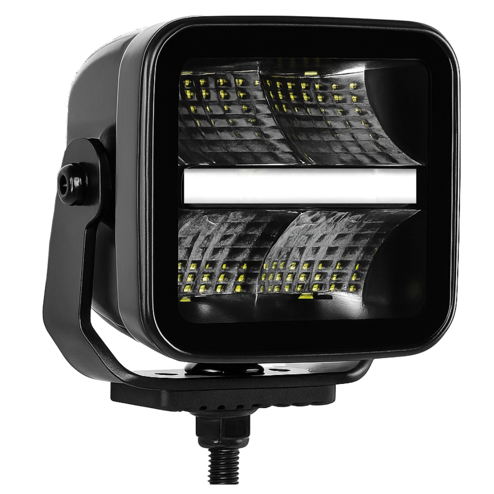 Van Master VMG-STRIKE3 12-24V 4800 Lumens Work Lamp With Dual Position Light