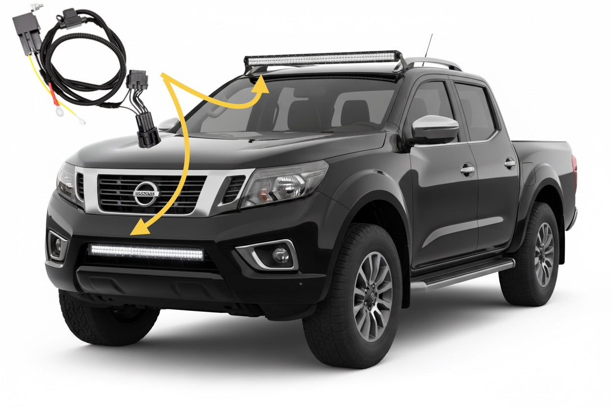 Nissan Navara NP300 High Beam Piggyback Loom
