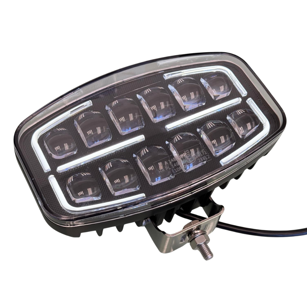 Van Master Oval Driving Lamp With Amber or White Dynamic Position Light