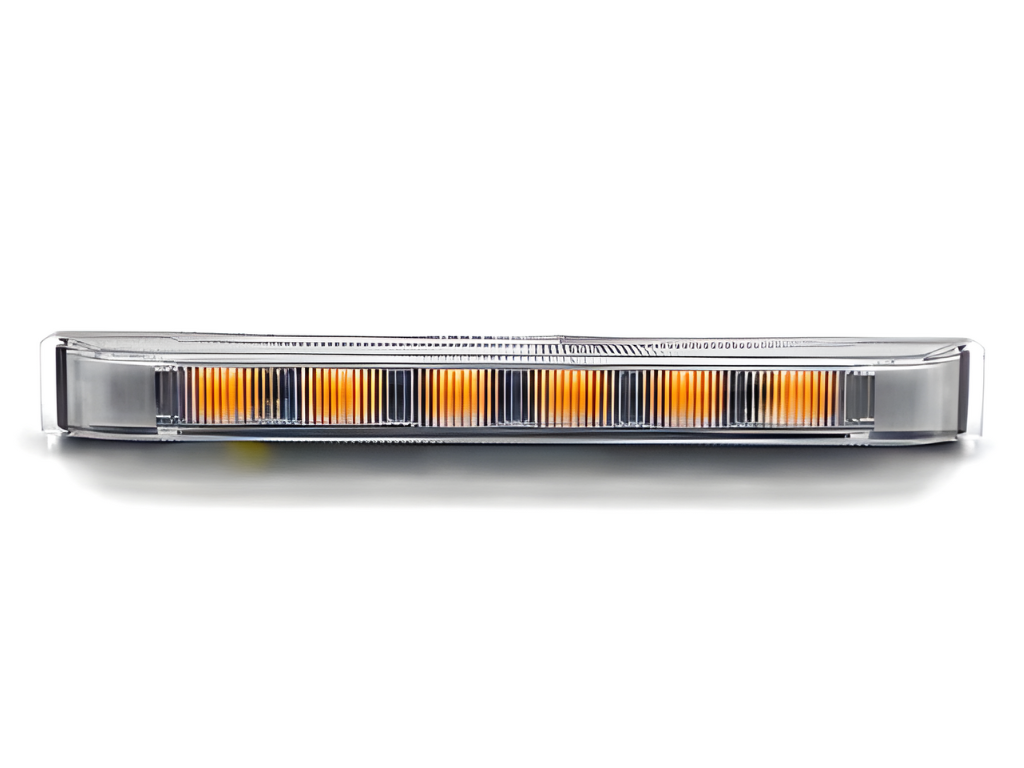 Van Master Slim Amber 6 LED Grill Warning Light