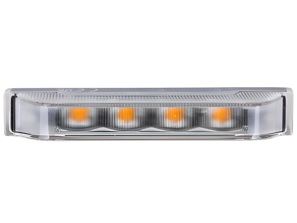 Van Master Slim 4 LED Amber Grill Warning Light