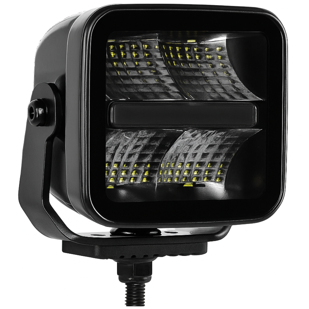 Van Master VMG-STRIKE3 12-24V 4800 Lumens Work Lamp With Dual Position Light