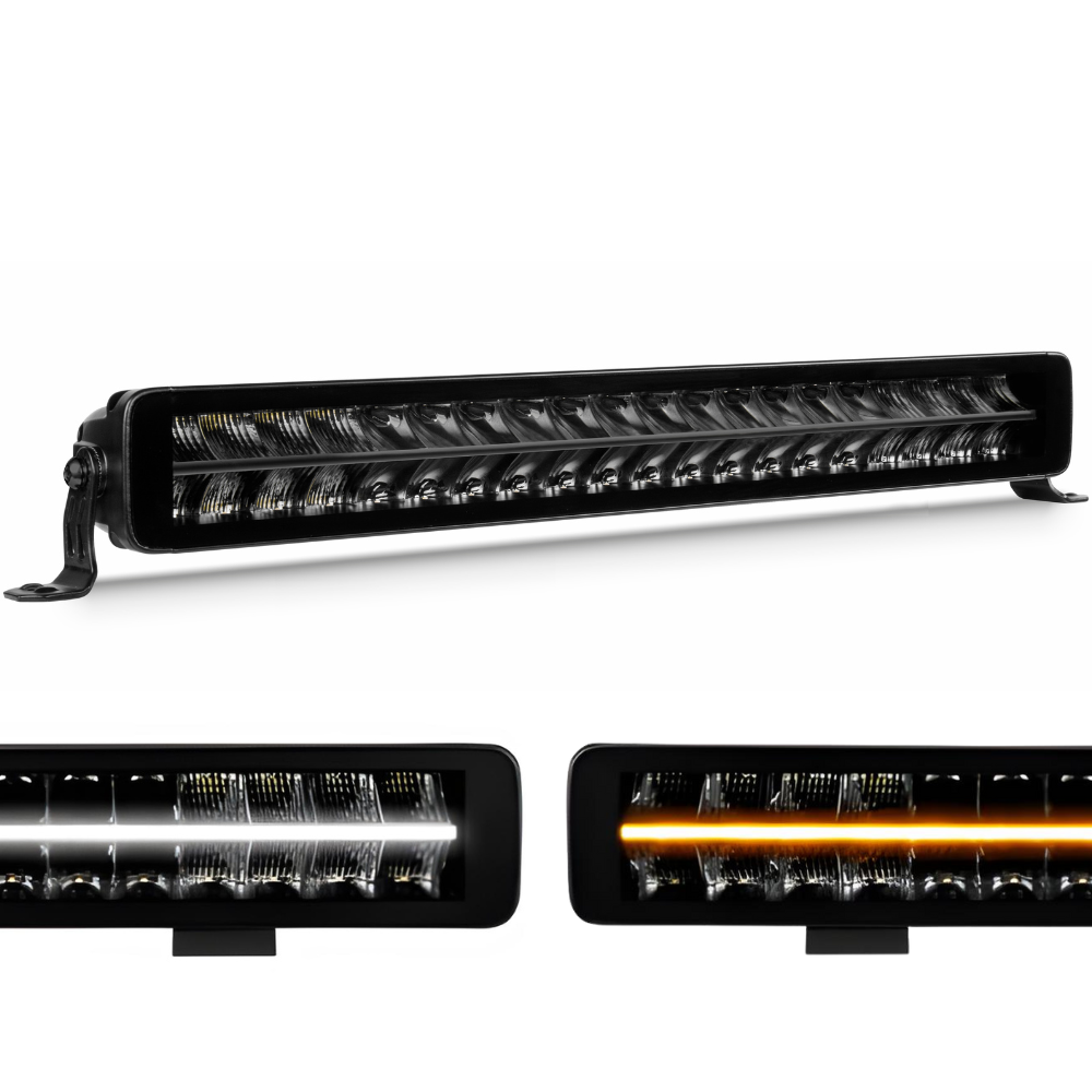 Van Master Strike 22" Driving Lamp with Dual Colour Dynamic Position Light