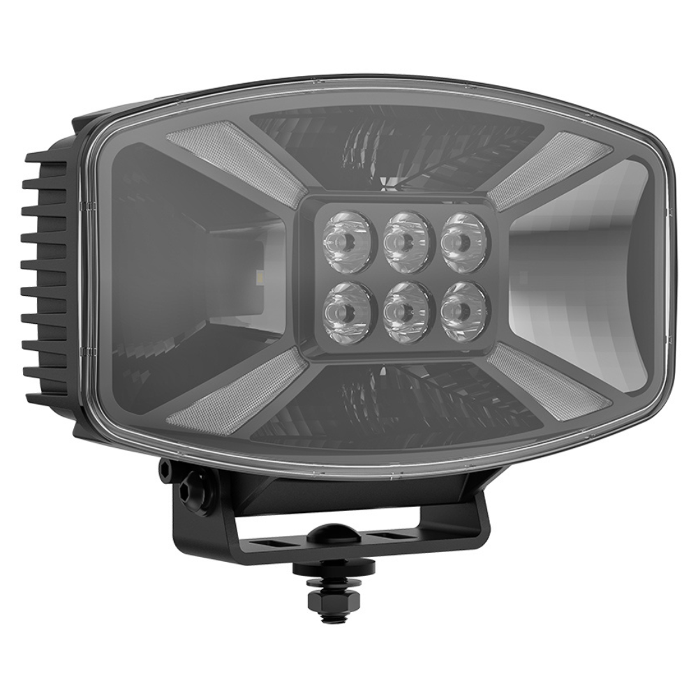 Van Master OVALUX+ Oval Driving Lamp With Amber or White Dynamic Position Light